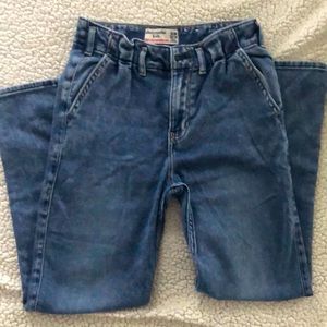 Abercrombie kids high-rise mini mom jeans